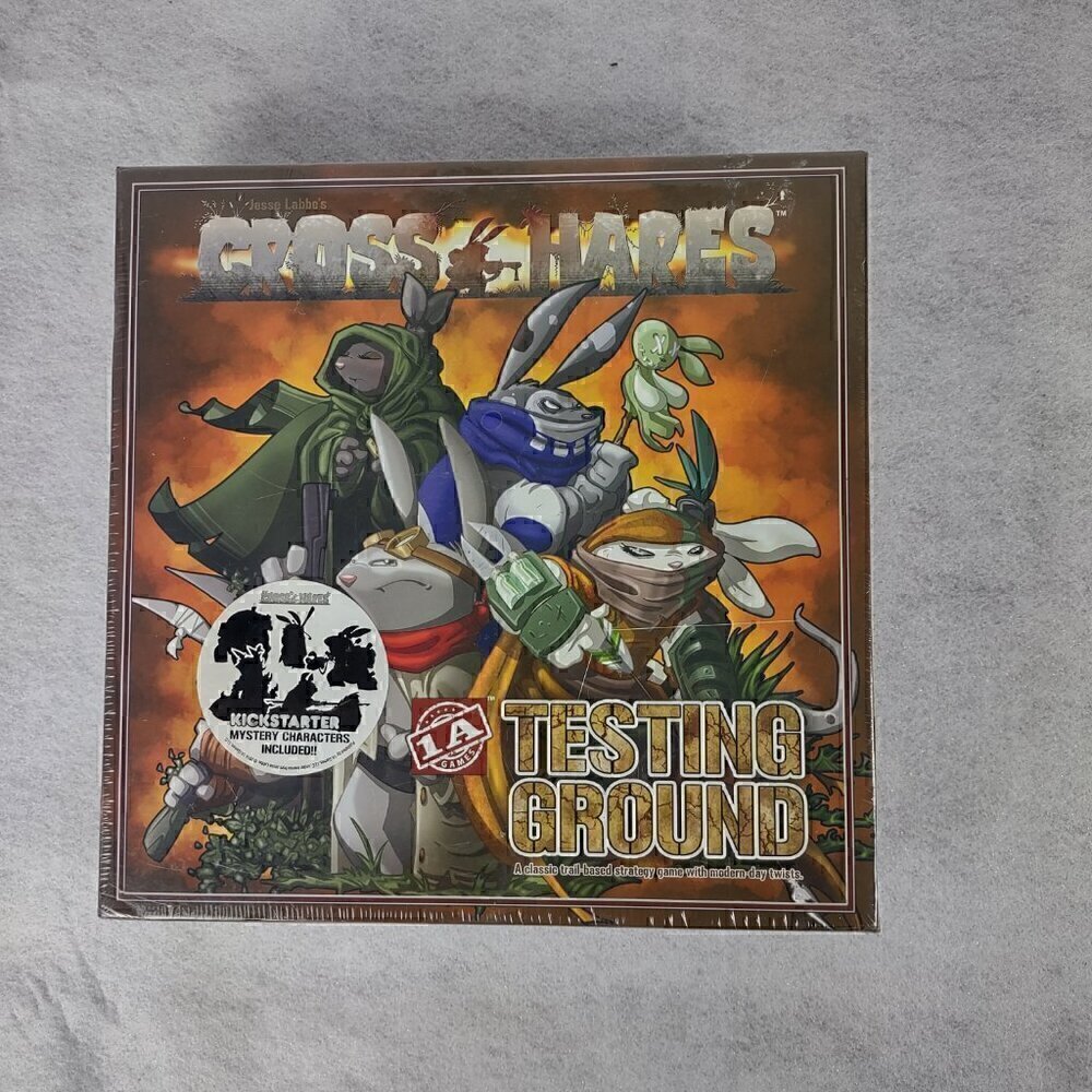 Cross Hares Testing Ground Board Games New, Unopened Original Wrap